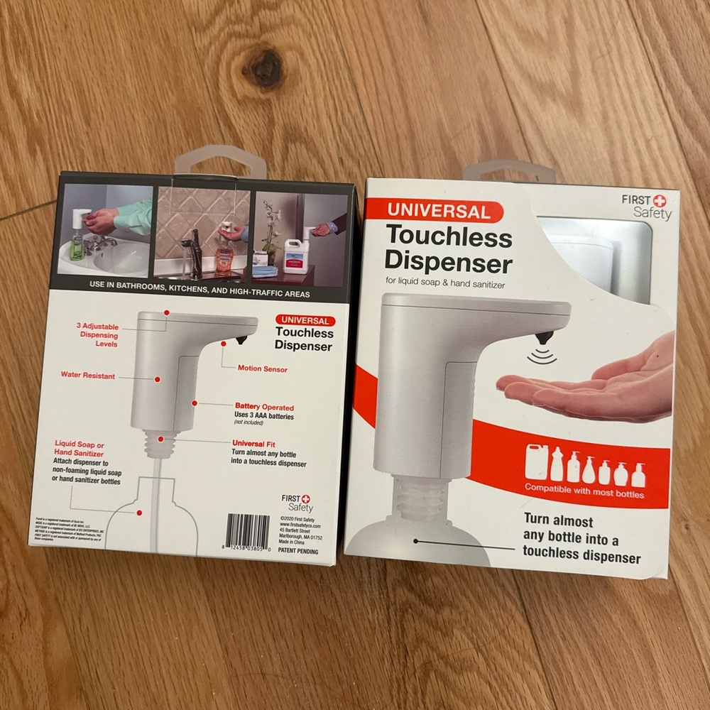 Universal Touchless Soap Dispenser - White